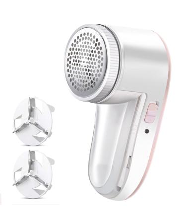 Fabric Shaver Defuzzer Rechargeable Lint Remover SIKITUT Electric Sweater Shaver with 2 Replaceable Stainless Steel Blade