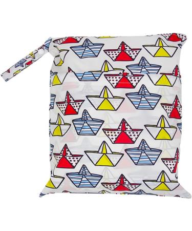 Egurs Wetbag Waterproof Reusable Diaper Bag | Eco-Friendly Nappy Bag - 30x36cm | Perfect for Travel - Buy Online on SooperMarket.com