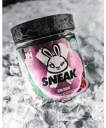 SNEAK Strawberry Watermelon In-Game Focus Boost Energy Drink | Zero Sugar, Low-Calorie, Vegan | 40 Servings 400g - Buy Online on SooperMarket.com