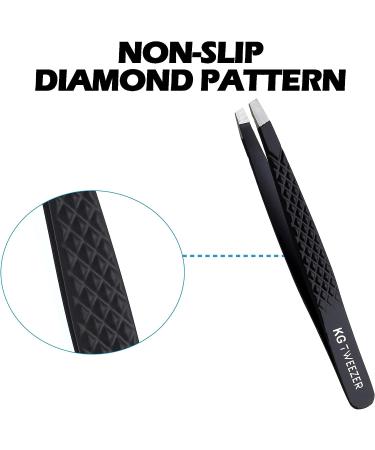 4-Piece Professional Eyebrow Tweezers Set for Precision Hair Removal - Ideal for Women and Men - Splinter, Blackhead, and Ingrown Hair Removal Tool - Buy Online on SooperMarket.com