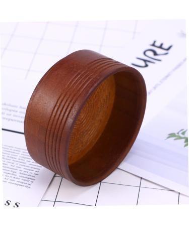 Angoily 3-Pack Wooden Razor Mug Shaving Bowls for Men | Beer Soap Bowl & Shaving Tools - Premium Grooming Set - Buy Online on SooperMarket.com