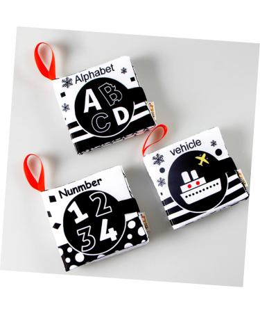 Abaodam 5ST Fabric Belly Book Game Set | Beautiful Toddler Fabric Books & Toys | Perfect Baby Book & Newborn Gift for Children - Buy Online on SooperMarket.com