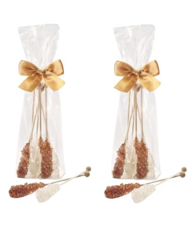 2 X teemando rock candy sticks brown 6 pieces per bag Length approx. 17 cm