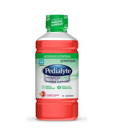 Pedialyte, AdvancedCare Electrolyte Prebiotics Drink, 33.8 Fl Oz