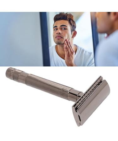 Double Edge Safety Razor Set with Stand | Reusable Manual Shaving Trimmer for a Smooth Shave | International Shipping Available - Buy Online on SooperMarket.com