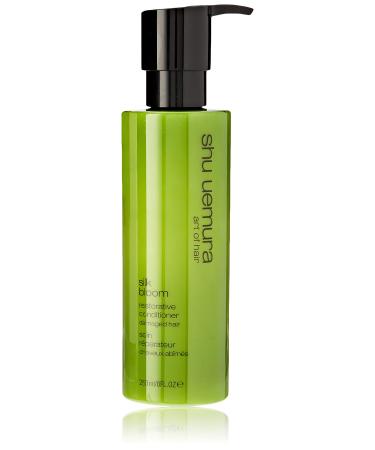 Shu Uemura Silk Bloom Strong Conditioner for damaged and stressed hair with argan oil repairs the hair structure for a silky hair feeling 250 ml 250 ml (1 Pack)