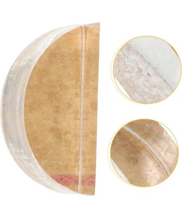 Hemoton Eye Shadow Plate Highlighter Press Stamp Blush Press Stamp Makeup Repair Tool Tamper Acrylic 2.60X1.30X0.90CM Transparent - Buy Online on SooperMarket.com