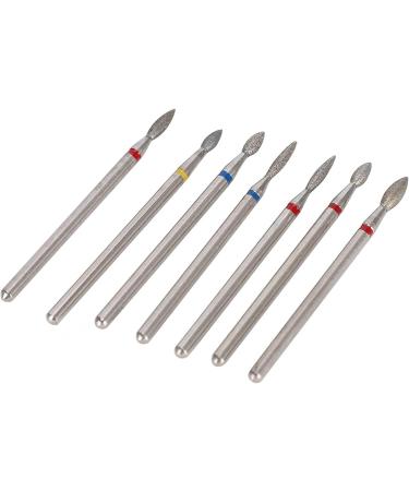 Kuuleeyn 6-Piece Nail Drill Set - Multifunctional Electric Manicure Tool for Glass & Plastic Nails - Buy Online on SooperMarket.com