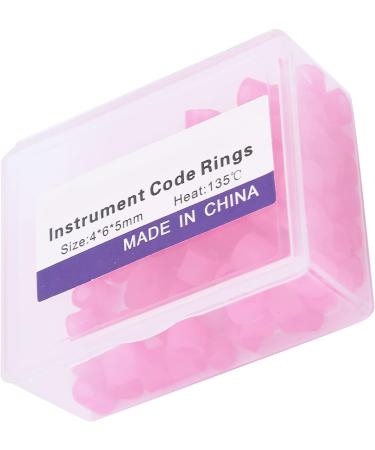 Non-Toxic Silicone Dental Code Rings | Color Code Rings for Dental Instruments & Orthodontic Accessories - Pink Options Available - Buy Online on SooperMarket.com