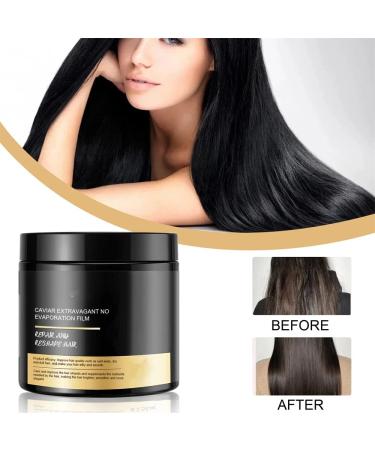 Caviar Hair Mask 500g - Repair Dry & Frizzy Hair, Anti Hair Loss & Deep Moisturizing Treatment - Buy Online on SooperMarket.com