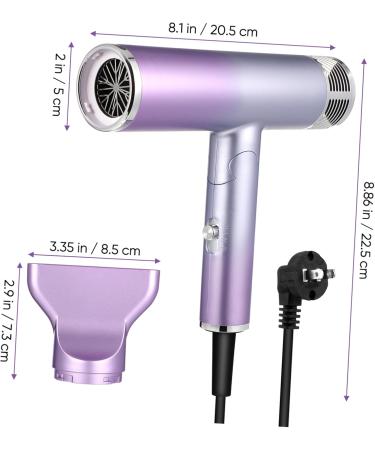 Healeved Foldable Hair Dryer Travel Hair Dryer Hair Dryer Foldable Small Hairdryer Shell Material - Buy Online on SooperMarket.com