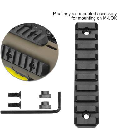 GOTICAL Multi Slot Mlok to Picatinny Rail Adapter | Set of 9 Slots AR Picatinny Rail System - Buy Online on SooperMarket.com