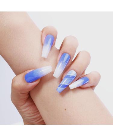 MAYCHAO Indigo Gel Nail Polish 15ML Purple Gel Polish Soak Off UV LED Nail Polish Nail Art Starter Manicure Salon DIY at Home 0.5 OZ - Buy Online on SooperMarket.com