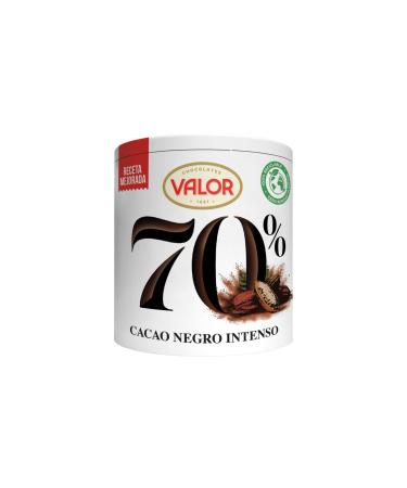 Valor Soluble Black Cocoa 70% Intense and delicious flavor - Ideal for breakfast with hot or cold milk 300 gr
