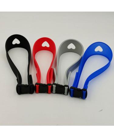 Perfeclan Silicone Hair Trimming Guide Adjustable Hair Band Accessory Portable Curved Silicone Haircut Band for DIY Trimming Shaving Red - Buy Online on SooperMarket.com