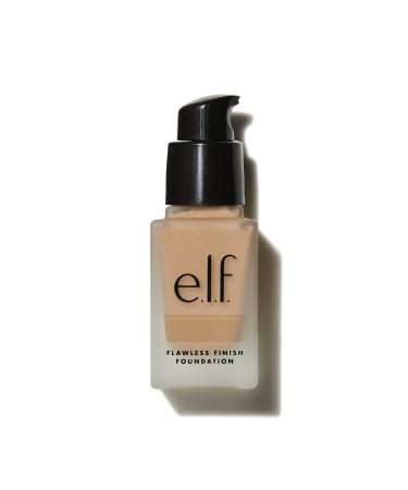 e.l.f. Flawless Finish Foundation, Lightweight & Medium Coverage, Semi-Matte Finish, Toffee, 0.68 Fl Oz (20mL)