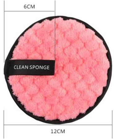 Jiahao 4-Piece Microfiber Makeup Remover Pads - Reusable Makeup Cleaning Towels & Sponges for Effortless Cleansing - Eco-Friendly Beauty Tools - Buy Online on SooperMarket.com