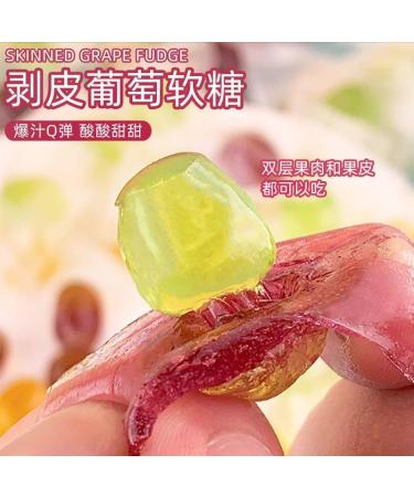 Fruit flavor can peel soft candy (200g/box) 50% fruit juice content wedding candies soft candy mango peach green soft candy Chinese candy snack gifts (4 flavors 3 boxes) 4 flavors 3 boxes - Buy Online on SooperMarket.com