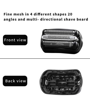 Braun Series 3 - 32B Shaver Foil & Cutter Replacement Part Compatible with Series 3 320 330 340 350CC 370cc-4 390cc-4 3000s 3010s 3040s 3050cc 3070cc - Buy Online on SooperMarket.com