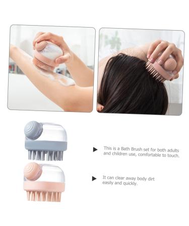 8 Pcs FRCOLOR Massage Shampoo Scalp Scrubber & Massager Set - Buy Online on SooperMarket.com