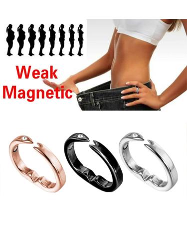 Buy Lymphatic Drainage Magnet Ring | Anti-Snoring & Detox Slimming Rings for Men & Women - Adjustable Weight Loss Solution - Buy Online on SooperMarket.com