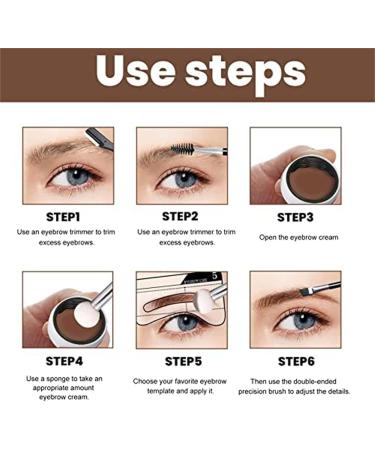Lovelycat 4D hair pencil eyebrow pencil ultra-thin 4D hair pencil professional angle Makeup brush ultra-thin eyebrow pencil (3PC) - Buy Online on SooperMarket.com