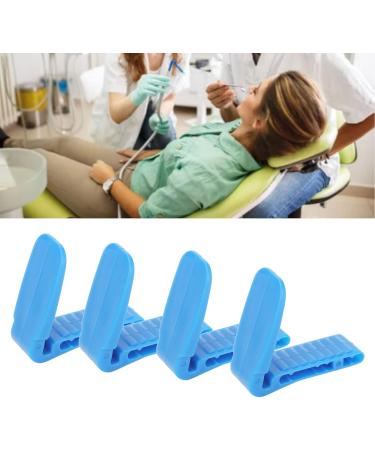 4 Pack Intraoral X-Ray Film Positioning System - Heat Resistant Dental Film Positioner for Front Teeth - Blue - Buy Online on SooperMarket.com