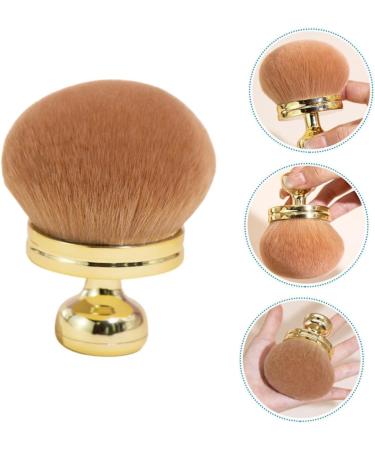 FOYTOKI Fluffy and Soft Makeup Brush Blush Makeup Brush Face Makeup Brushes Travel Size Makeup Brushes Cosmetic Brush Makeup Brush Travel Bulk Makeup Brushes Travel Makeup Brushes 8.50X7.00X7.00CM Golden - Buy Online on SooperMarket.com