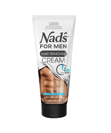 Nads Mens Hair Removal Cream 6.8 Ounce Tube (200ml) by NAD'S