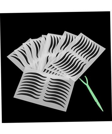 PLAFOPE 80 Pairs Eyeliner Eyeshadow Sticker Eyeliner Stickers LED Eyeliner Strip Crease Eyeline Tape Black - Buy Online on SooperMarket.com