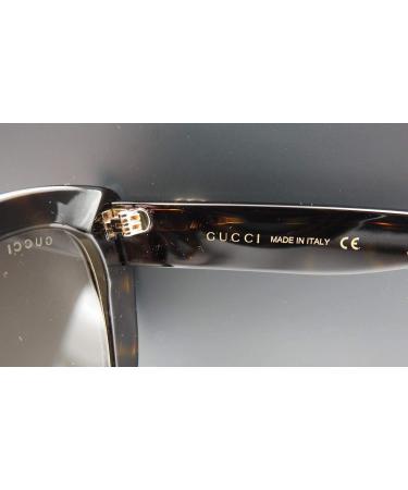 Gucci Unisex GG0327S-002-52 Sunglasses - Dark Havana - Shop Internationally at Best Prices! - Buy Online on SooperMarket.com