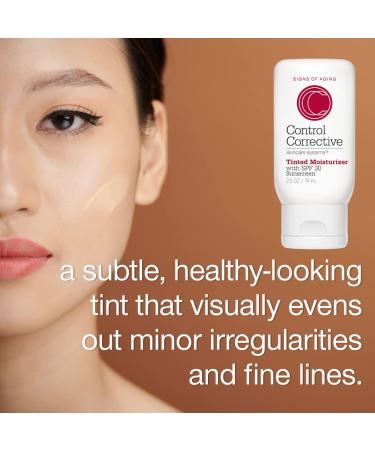 CONTROL CORRECTIVE Tinted Moisturizer SPF 30 - Hydrating & Non-Greasy 2.5 Oz - Buy Online on SooperMarket.com