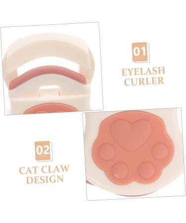 Housoutil Curly Set Mini Comb & Eyelash Curler Tool for Asian Eyes - Travel-Friendly False Eyelash Applicator & Curlers - Buy Online on SooperMarket.com