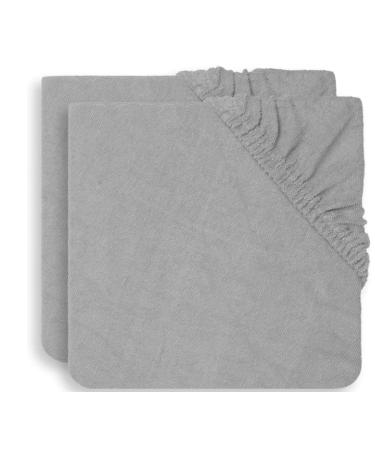Jollein 550-503-00078 Changing mat terry cloth 50x70cm soft grey grey 275 g (1 pack) Soft Grey Terry