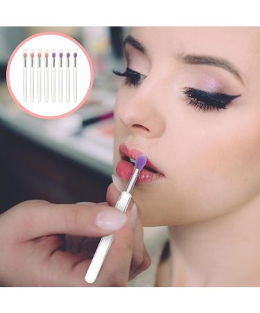 40 Pcs Silicone Lip Brush Set - Lip Mask & Eyeshadow Applicator - Assorted Colors for Perfect Makeup - Buy Online on SooperMarket.com