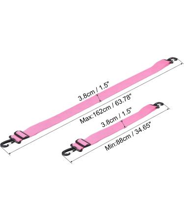 Buy PATICIL Adjustable 150cm Ski Rack Belt - 2 Pack Snowboard Shoe Straps for Ski Boots & Ice Skates - Pink Rose 3.8cm - Buy Online on SooperMarket.com