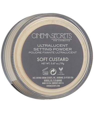 CINEMA SECRETS Pro Cosmetics Ultralucent Loose Setting Powder - Soft Custard | International Shipping Available - Buy Online on SooperMarket.com