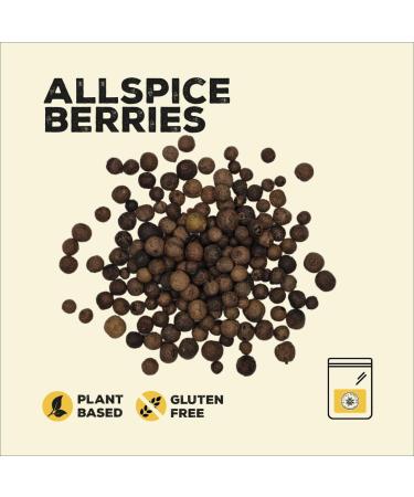 Nature Kitchen Allspice Berries Whole 400g - Gluten-Free & Vegan Seasoning Blend for Cooking, Baking, Grilling - Buy Now! - Buy Online on SooperMarket.com