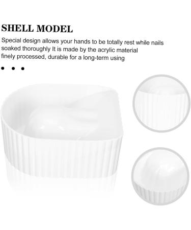 Gogogmee Manicure Hand Soak Bowl Nail Removal Bowls Nail Soak off Bowl Nail Tips Soak Bowl Manicure Bowl for Hand Nail Soak Bowl Manicure Soaking Bowl Manicure Wash Bowls Manicure Hand Bowl - Buy Online on SooperMarket.com