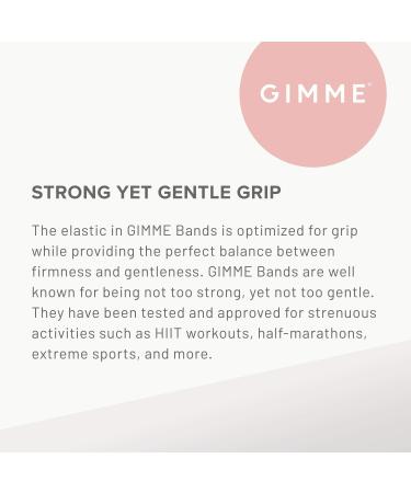 Gimme Beauty Black Onyx Fine Hair Ties - Seamless Microfiber Elastics (9 Count) - Buy Online on SooperMarket.com