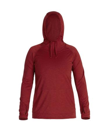 NRS Women's Silkweight Vesi Hoodie Vino Small