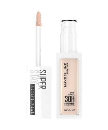 Maybelline Super Stay Liquid Concealer Makeup, Full Coverage Concealer, Up to 30 Hour Wear, Transfer Resistant, Natural Matte Finish, Oil-free, Available in 16 Shades, 10, 1 Count