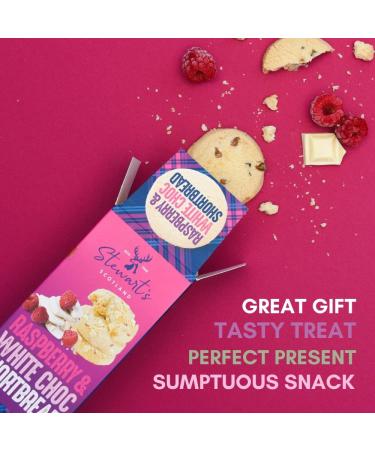 Stewart's Signature Refreshing Shortbread Gift Set - Lemon Curd, Chocolate Orange & Raspberry White Chocolate Biscuits (3x160g) - Scottish Luxury Treat - Buy Online on SooperMarket.com