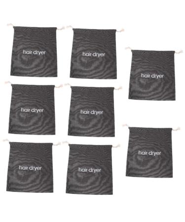 PLAFOPE 8 Pcs Hair Dryer Storage Bag Hairdryer Bag Household Product Cloth Bags Drawstring Pouch Canvas