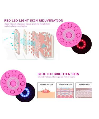 Enlargement Pump Wireless Massager  USB Electric Vibration Bust Lift Enhancer Machine with Hot Compress Function and Remote Control for Chest Enlargement Anti Sagging(Blue) - Buy Online on SooperMarket.com