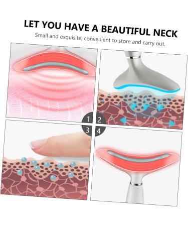 Healeved 3 Sets Neck Guard Double Chin Reducer Portable Neckline Device Neck Protector Neck Beauty Tool Neckline Neck Anti-wrinkle Device Anti-wrinkle Neck Care Tool Abs White - Buy Online on SooperMarket.com