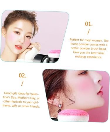 HAPINARY 2pcs Oil Control Cushion Blush Korean Blush Light Pink Blush Creme Blush for Cheeks Plastic Rosy - Buy Online on SooperMarket.com