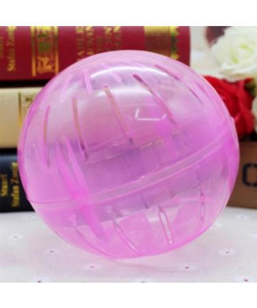 BCDZZ Pet Plastic Ball Toys Mini Pet Rodent Mice Jogging Ball Toys Hamster Gerbil Rat Exercise Balls Play Toys Pink - Buy Online on SooperMarket.com
