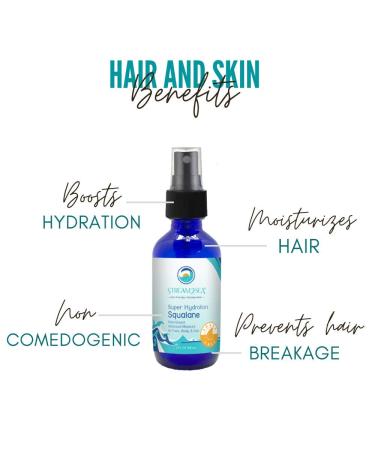 STREAM 2 SEA Squalane Olive Based Face Moisturizer | Reef Safe Shark Free Vitamin E Infused Biodegradable Skin & Hair Care - 2 Fl Oz - Buy Online on SooperMarket.com