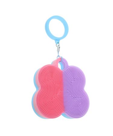 KOMBIUDA Facial Cleansing Brush exfoliator Silicone Brush for face Silicone Facial Cleansing Brush face wash Brush Silicone face Scrubber for Women face Brush Bath Brush Silica Gel The face 7x7cm As Shown